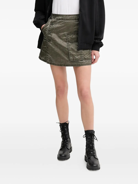  Alpha Industries Logo-detail Cargo Skirt - Green 
