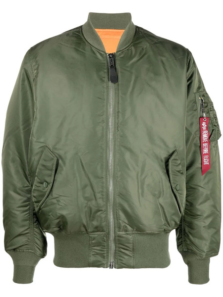  Alpha Industries Ma-1 Reversible Bomber Jacket - Green 