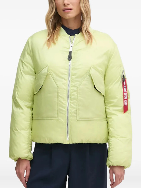  Alpha Industries Ma-1 Zip Pocket Jacket - Green 