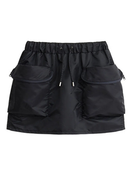  Alpha Industries Nylon Mini Skirt - Black 