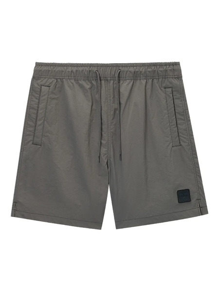  Alpha Industries Patch-detail Side-pocket Shorts - Grey 