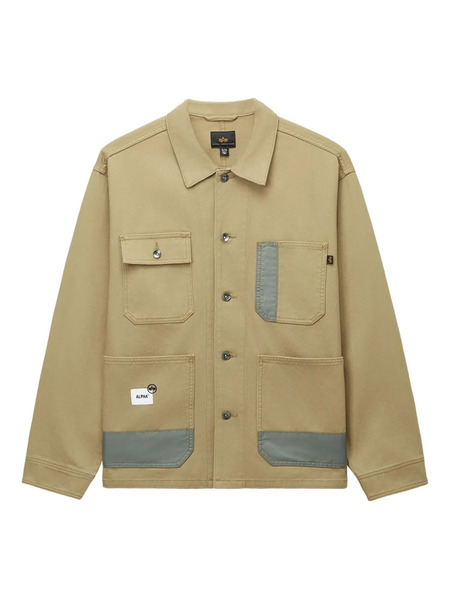  Alpha Industries Patch-pocket Cotton Jacket - Neutrals 
