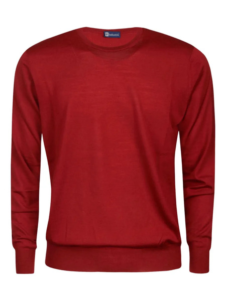  Alpha Industries Round-neck Wool Sweater - Red 