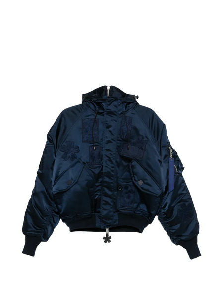  Alpha Industries X Cecile Bahnsen N-2b Hooded Jacket - Blue 
