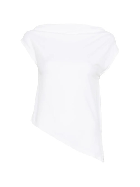  Alpha Studio Asymmetric Top - White 