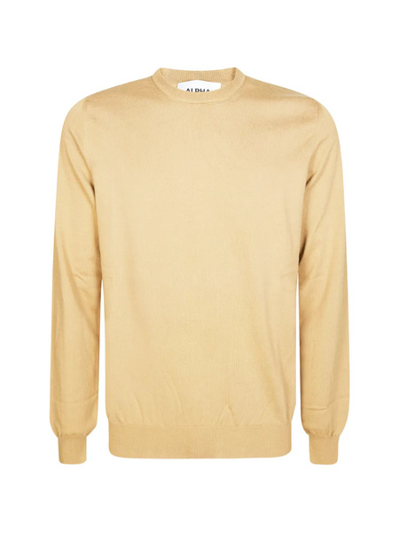  Alpha Studio Fine-knit Jumper - Yellow 