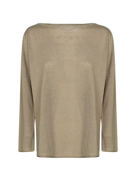  Alpha Studio Long-sleeve Sweater - Brown 