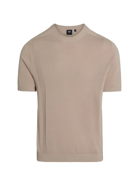  Alpha Tauri Textured T-shirt - Neutrals 