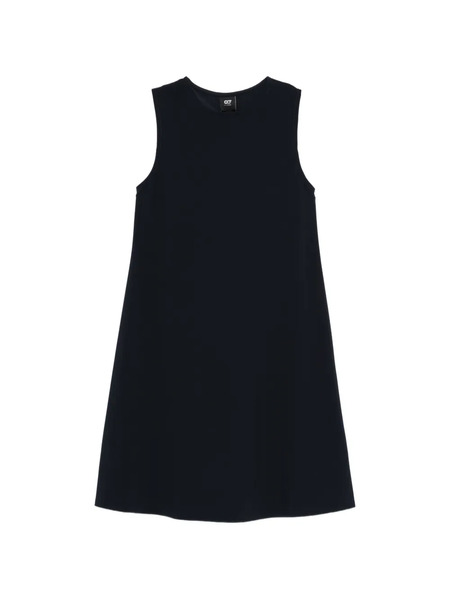  Alphatauri Crew-neck Mini Dress - Blue 