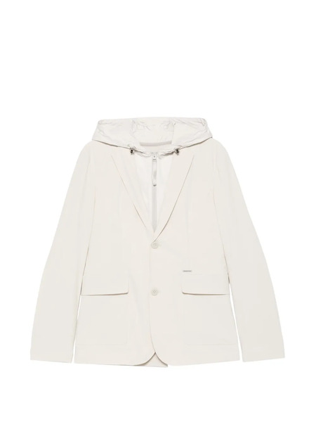  Alphatauri Hooded Pocket Blazer - Neutrals 