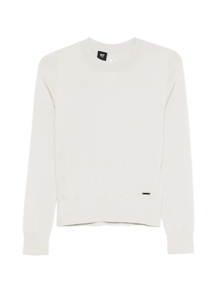  Alphatauri Round-neck Knit Top - Neutrals 