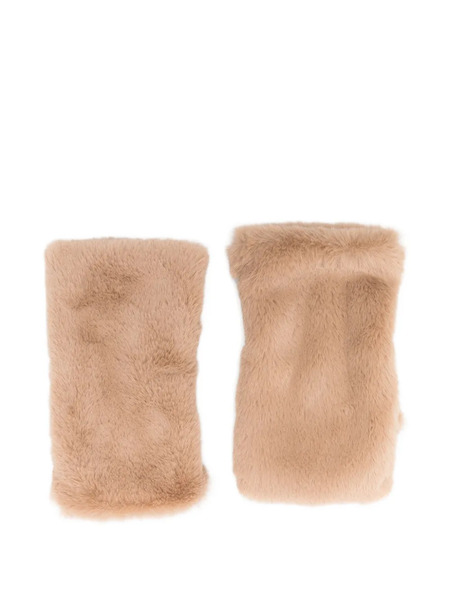  Alpo Faux-fur Gloves - Neutrals 