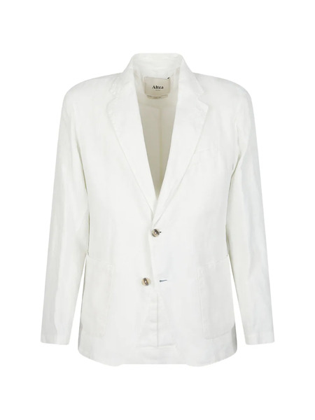  Altea Button Single-breasted Blazer - White 