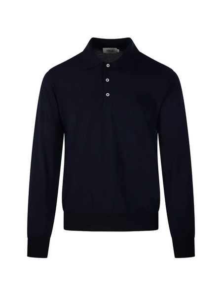  Altea Buttoned Polo Shirt - Blue 
