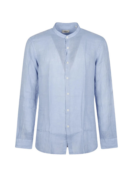  Altea Collarless Shirt - Blue 