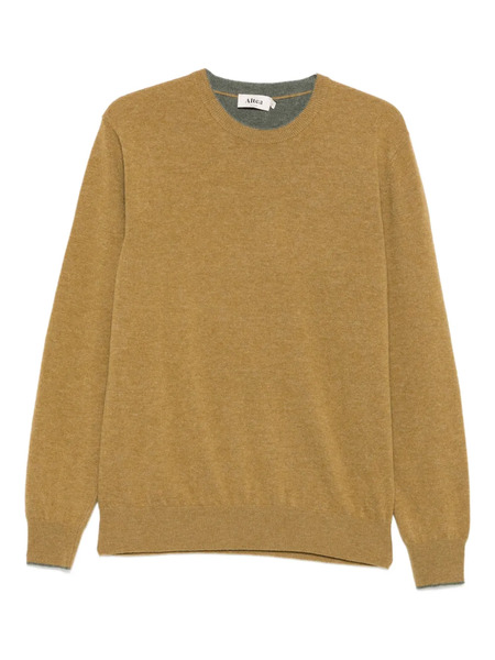  Altea Elbow-patch Crew-neck Sweater - Yellow 