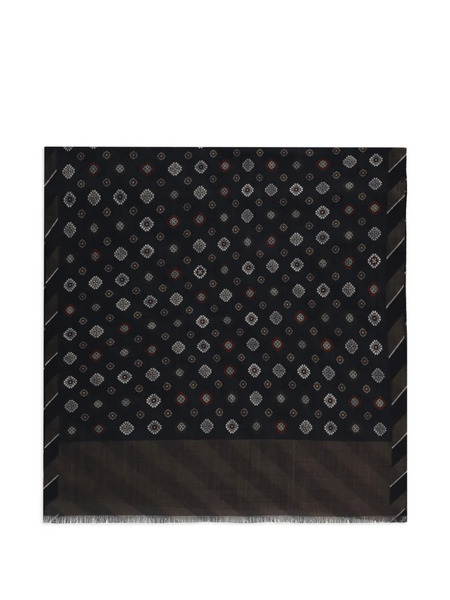  Altea Patterned Scarf - Blue 