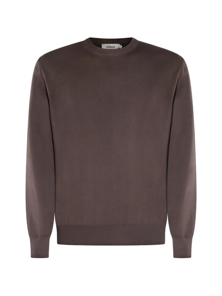  Altea Ribbed Crew-neck Sweater - Brown 