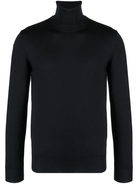  Altea Roll-neck Virgin Wool Jumper - Black 