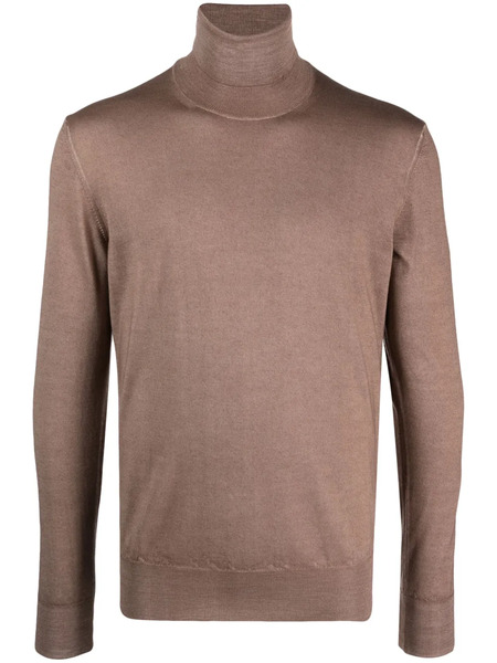  Altea Roll-neck Virgin-wool Jumper - Neutrals 