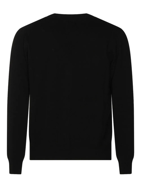  Altea Wool V-neck Cardigan - Black 