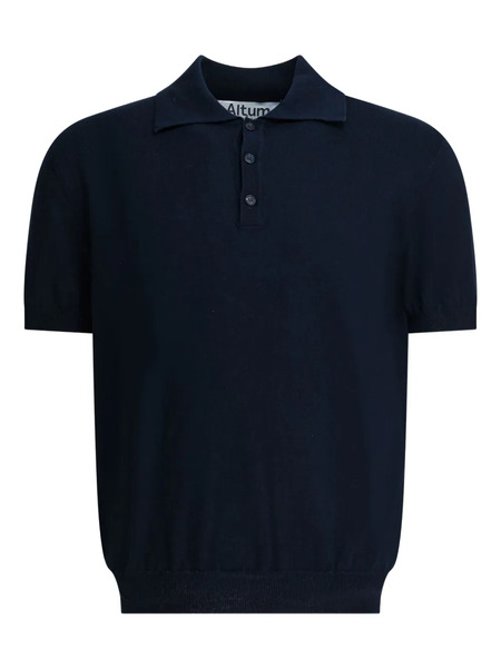  Altum Buttoned Polo Shirt - Blue 