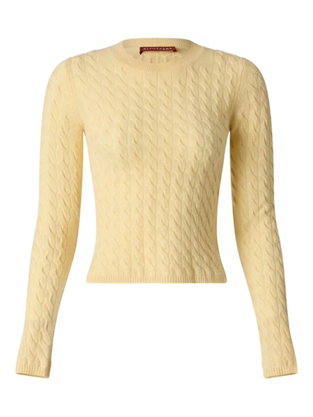  Altuzarra Cable-knit Sweater - Yellow 