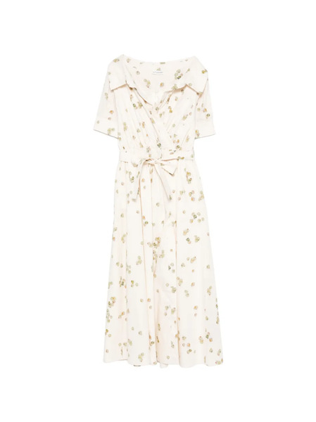  Altuzarra Floral-print Dress - Neutrals 