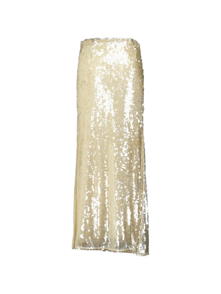  Altuzarra Linnie Sequin Midi Skirt - Neutrals 