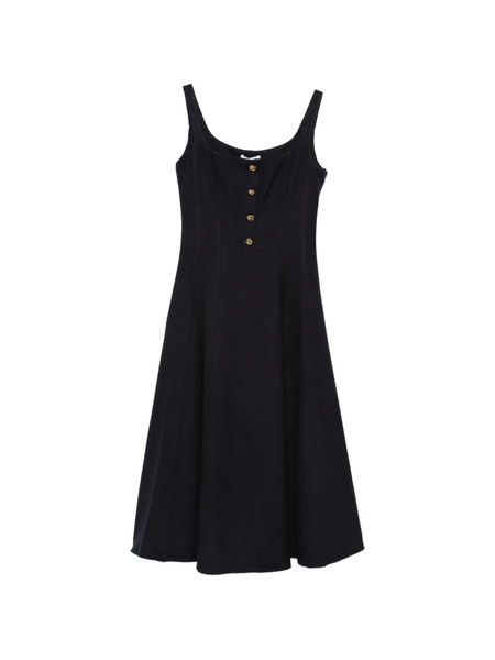  Altuzarra Orrie Button-detail Dress - Blue 