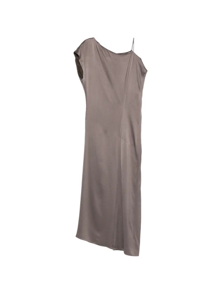  Alysi Asymmetric Midi Dress - Grey 