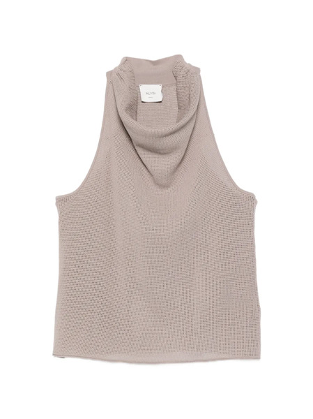  Alysi Cowl-neck Top - Grey 
