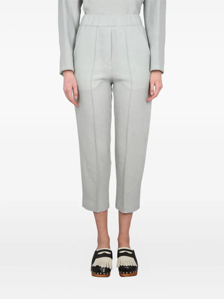  Alysi Cropped Trousers - Grey 