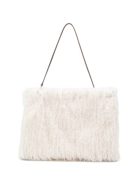  Alysi Fringed Shoulder Bag - Neutrals 