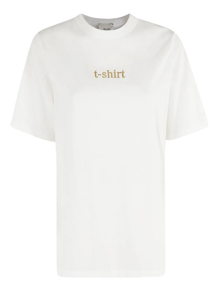  Alysi Logo-patch T-shirt - White 