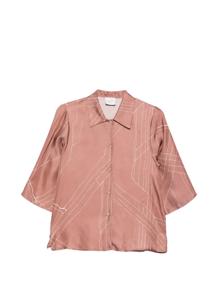  Alysi Printed Shirt - Brown 