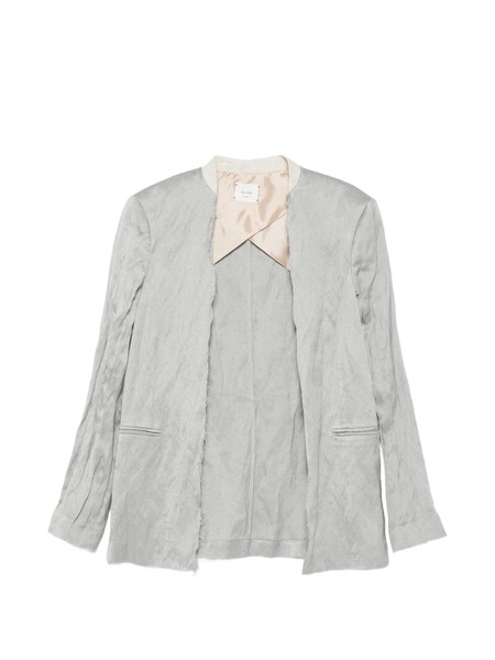  Alysi Sartoriale Frayed Blazer - Grey 