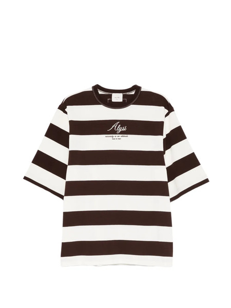 Alysi Striped T-shirt - White 