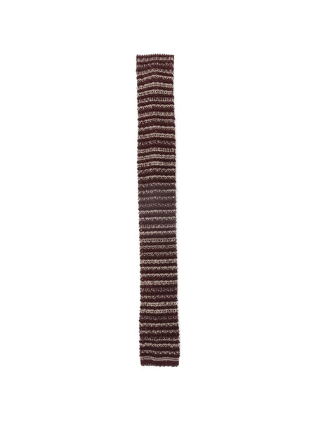  Alysi Striped Tie - Red 