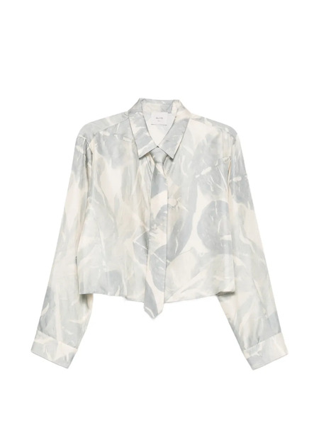  Alysi Tie Printed Shirt - Neutrals 
