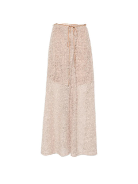  Alysi Tie Waist Skirt - Neutrals 
