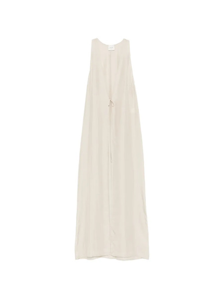  Alysi V-neck Sleeveless Coat - Neutrals 