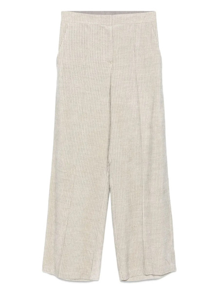  Alysi Velvet Trousers - Neutrals 