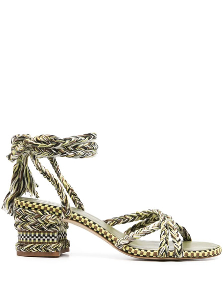 Amambaih Isabel Open-toe Sandals - Green 