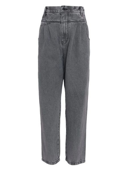  Amapô Pleated-front Jeans - Grey 