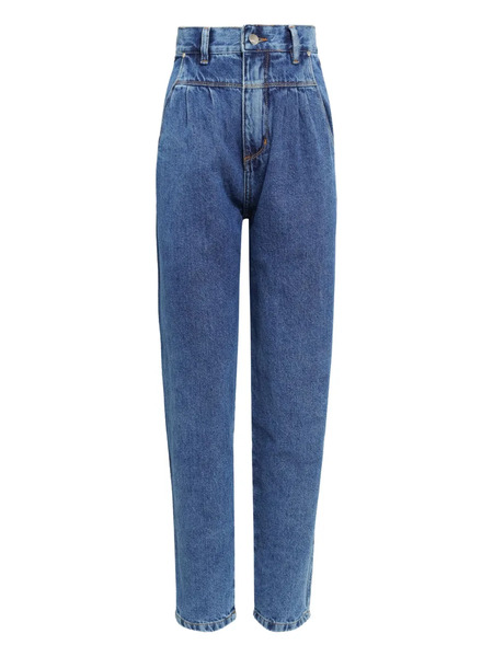  Amapô Pleated-panel Jeans - Blue 