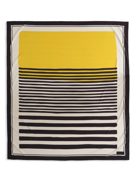  Amapô Striped Scarf - Yellow 