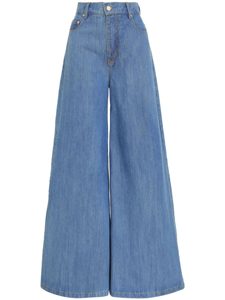  Amapô Wide-leg Jeans - Blue 