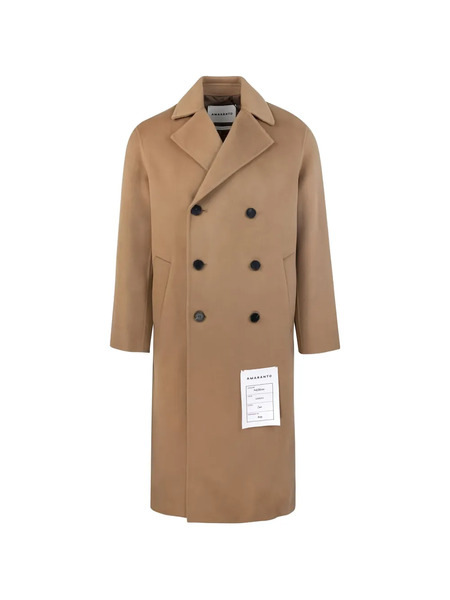  Amaránto Double-breasted Coat - Neutrals 
