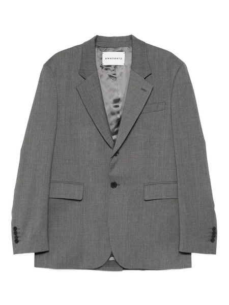  Amaránto Single-breasted Blazer - Grey 